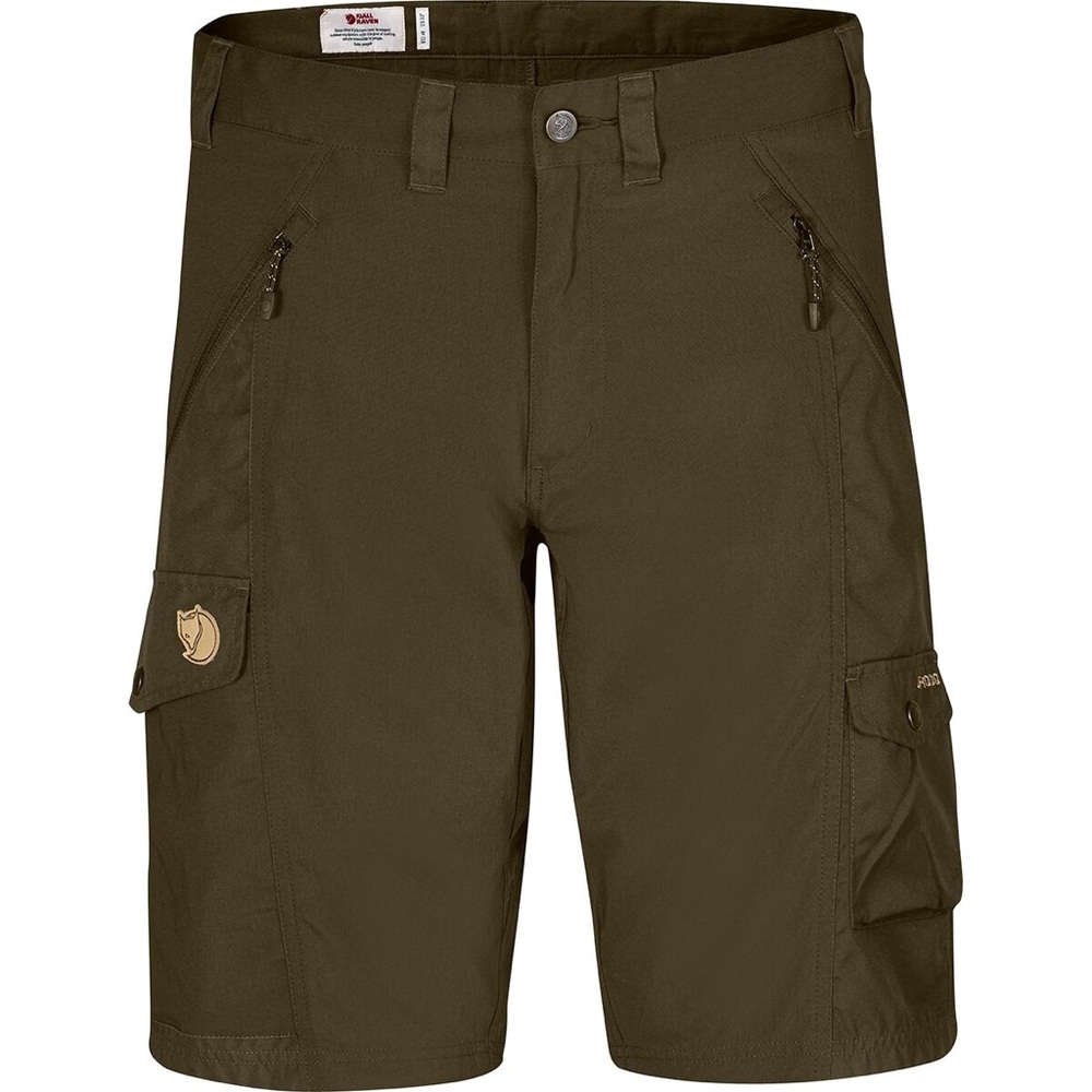 Fjallraven Abisko Olive Green Men’s Cargo Shorts - Size 38” - 39”